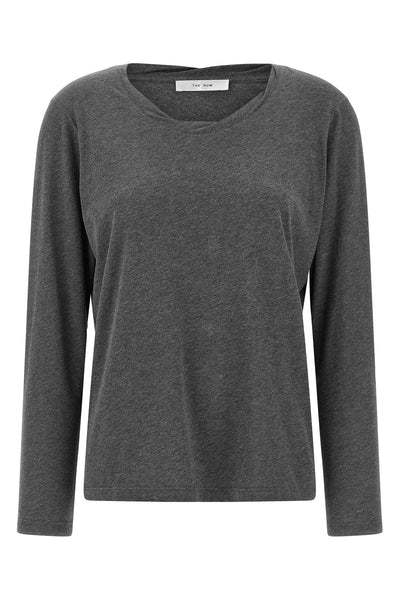 the row fraya long-sleeved shirt redefines wardrobe essentials through meticulou