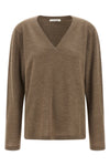 the row poesis jersey defines the excellence of knitwear through a fine composit