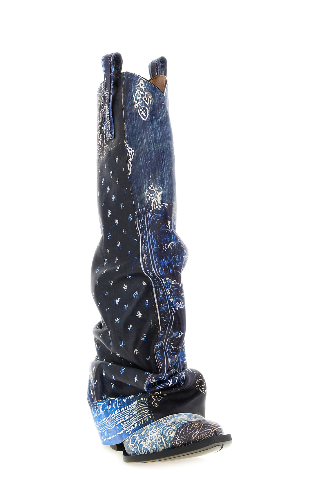 R13 37 mid cowboy leather boots