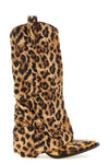 the mid cowboy r13 boots redefine the traditional western silhouette through a