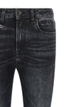 alison used-effect stone washed stretch cotton denim jeans