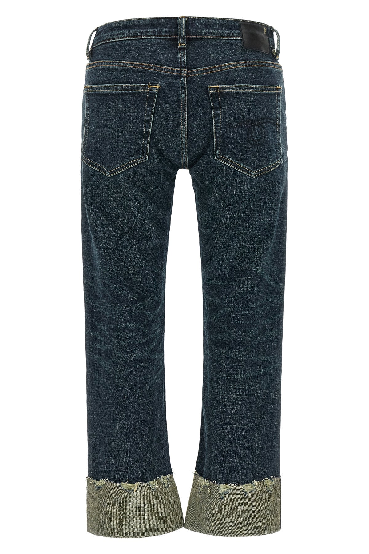 the r13 jeans redefine urban aesthetics through a tailor-made construction