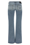 the low-waisted jeans r13 boy flare define a flared silhouette through a tailo
