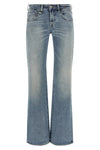 the low-waisted jeans r13 boy flare define a flared silhouette through a tailo