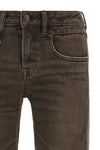 the r13 boy flare jeans feature a five-pocket construction