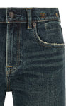 the romeo r13 jeans define a straight silhouette through a structured denim co