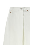nico wrap jeans in garment-dyed cotton denim