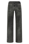 effie used-effect stonewashed cotton denim jeans