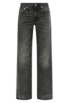effie used-effect stonewashed cotton denim jeans