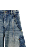 the siouxsie field cargo r13 jeans redefine utilitarian codes through a sculpt