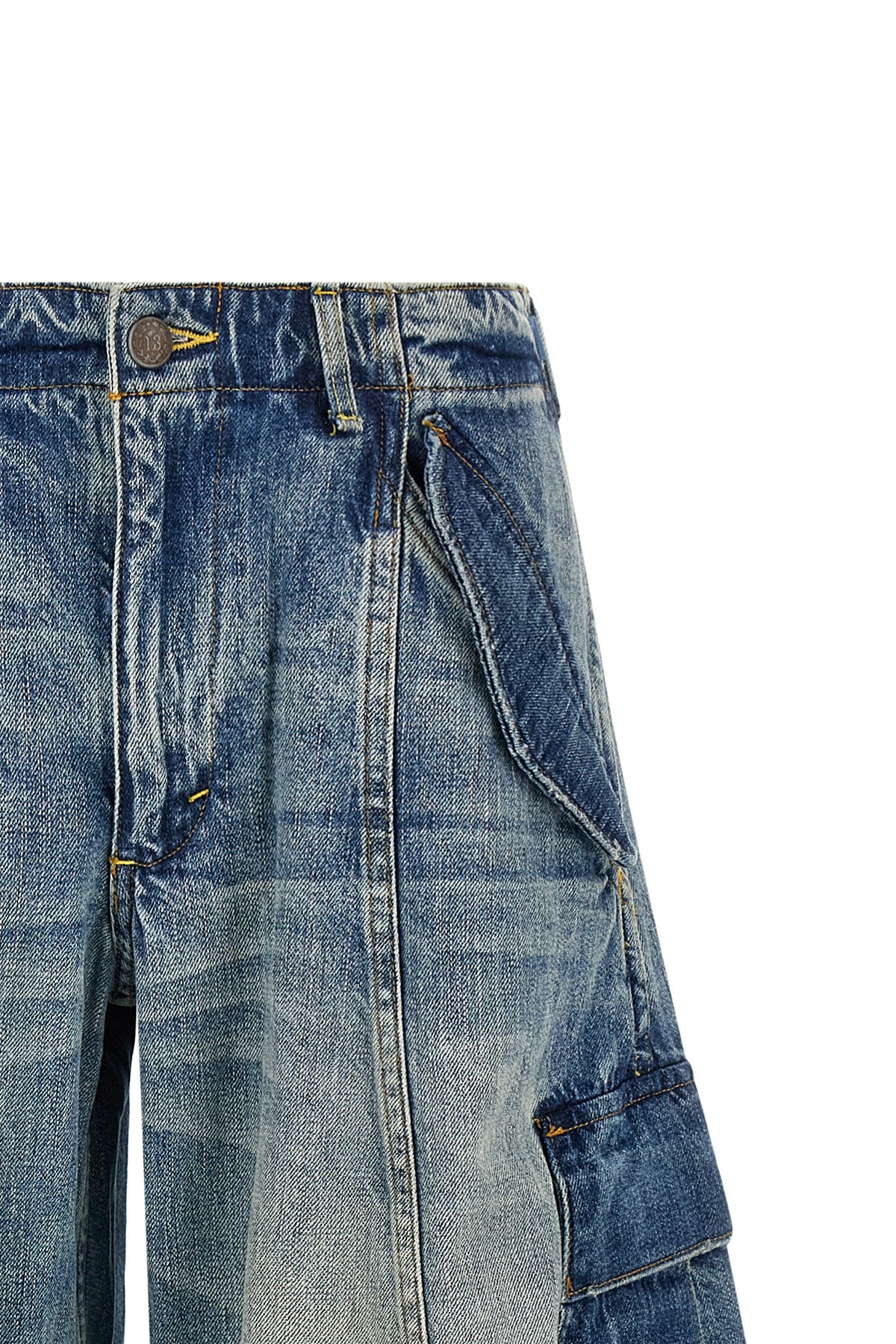 the siouxsie field cargo r13 jeans redefine utilitarian codes through a sculpt