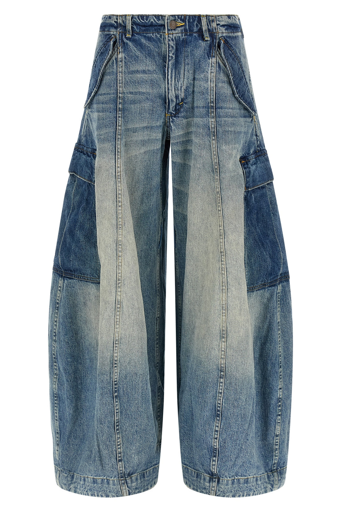 R13 26 the siouxsie field cargo r13 jeans redefine utilitarian codes through a sculpt