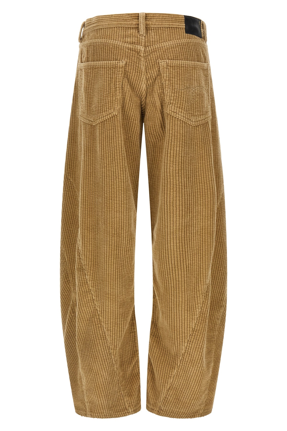 the janine r13 trousers redefine the volumes of the contemporary wardrobe thro