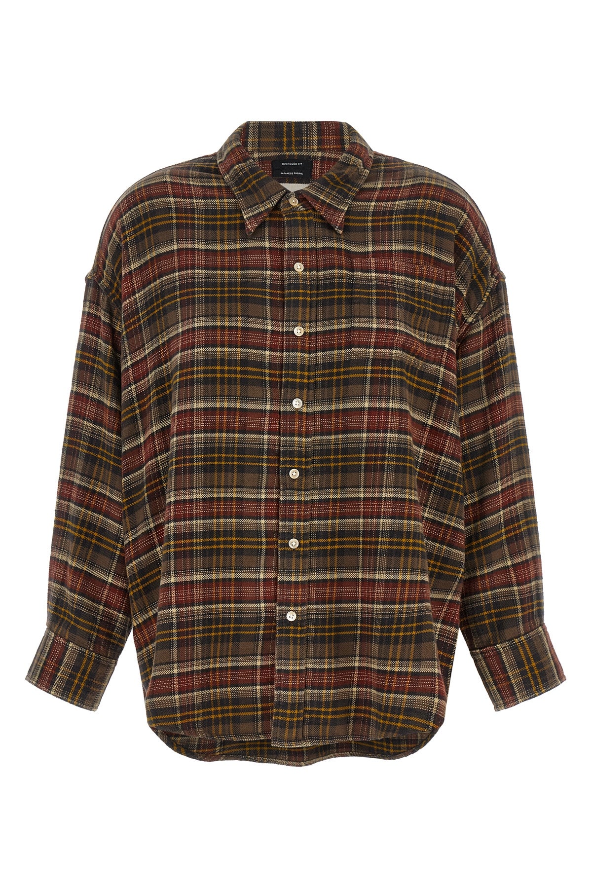 the r13 shirt redefines casual tailoring through a distinctive oversized silhoue