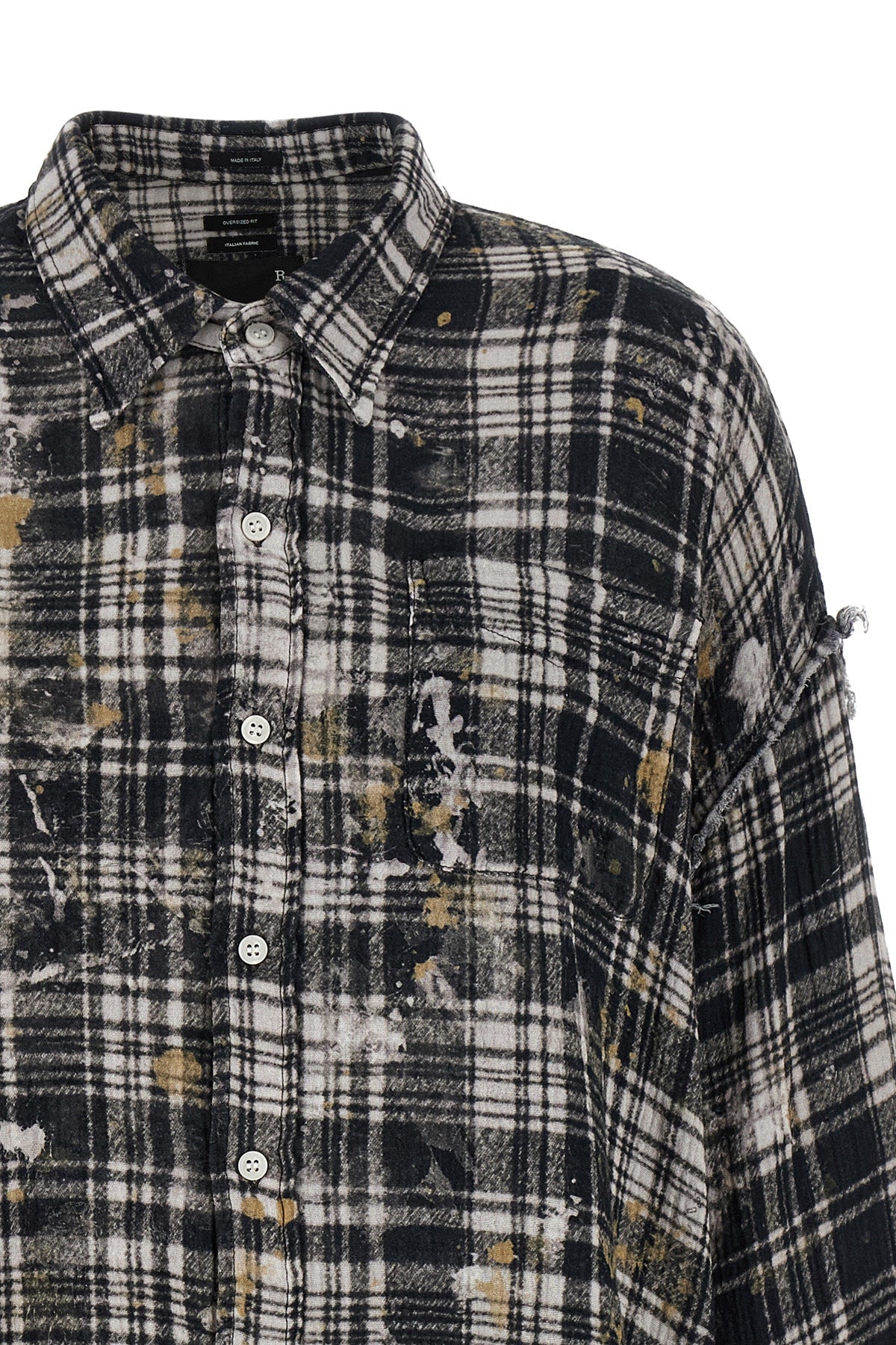 heavy printed cotton shirt