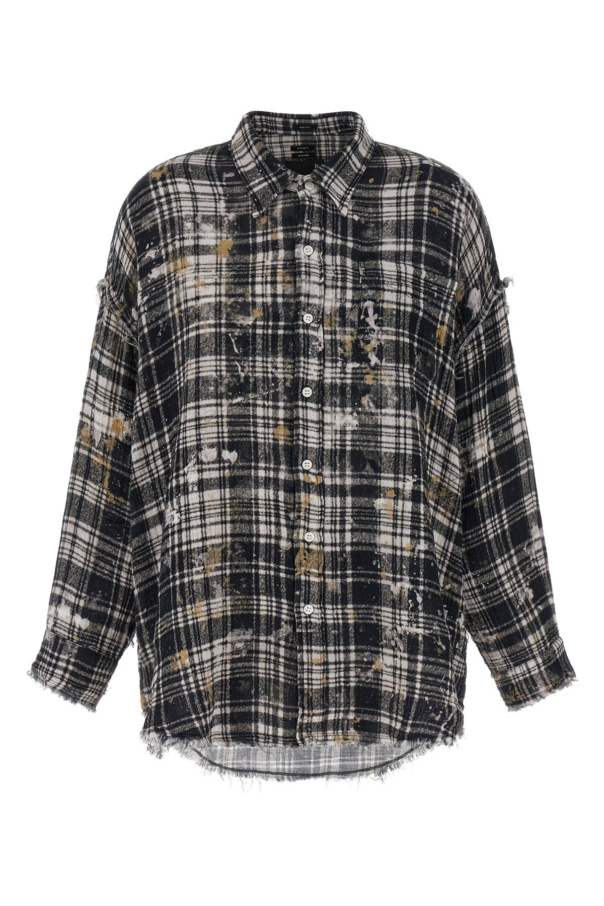 heavy printed cotton shirt