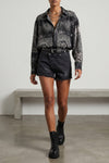bubble all-over bandana print silk shirt