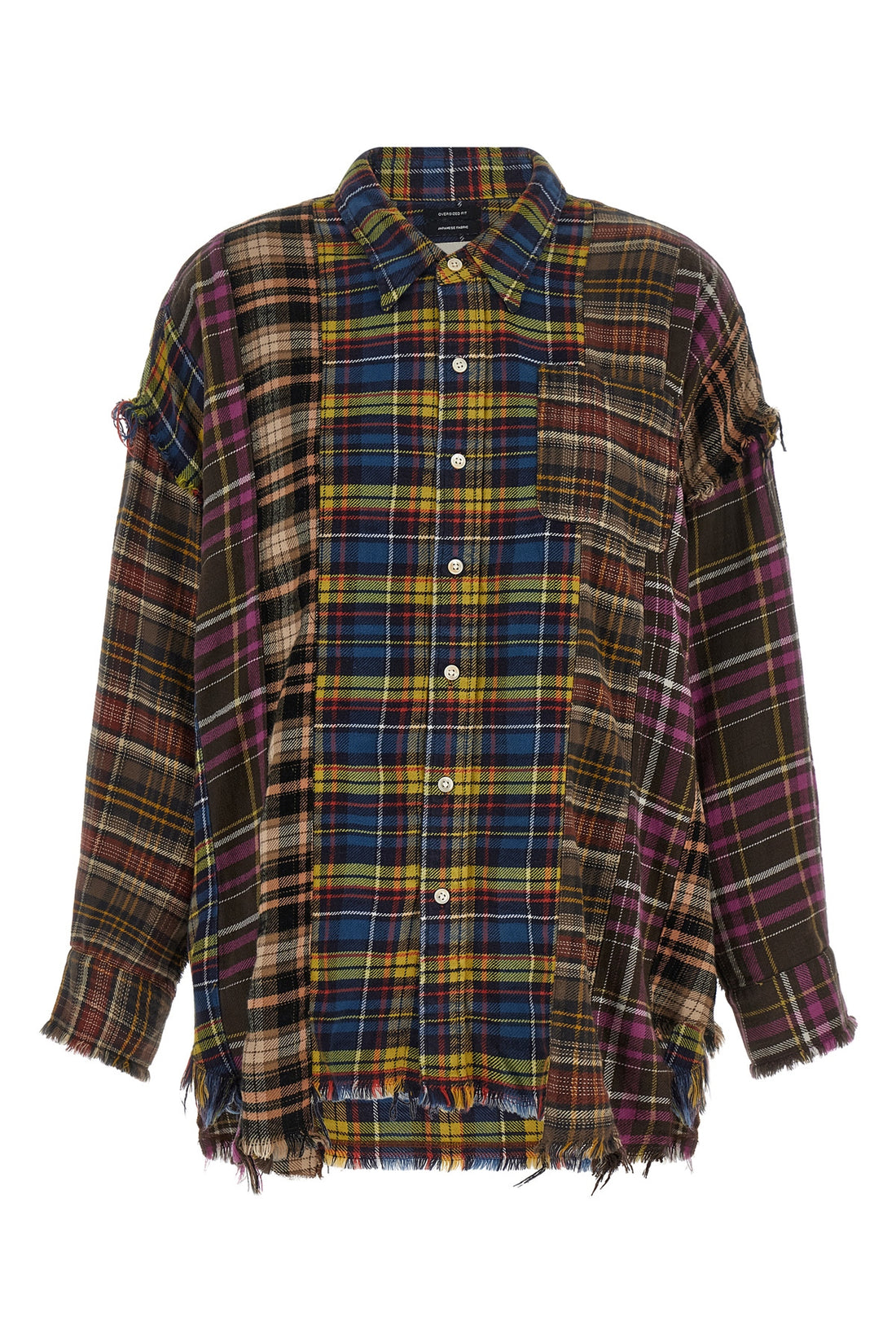 R13 S the oversized shirt r13 redefines the codes of grunge aesthetics through a metic