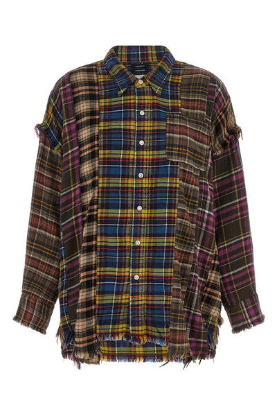 the oversized shirt r13 redefines the codes of grunge aesthetics through a metic