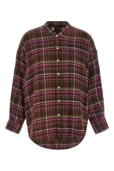 the r13 shirt redefines the codes of casual dress through a layered construction