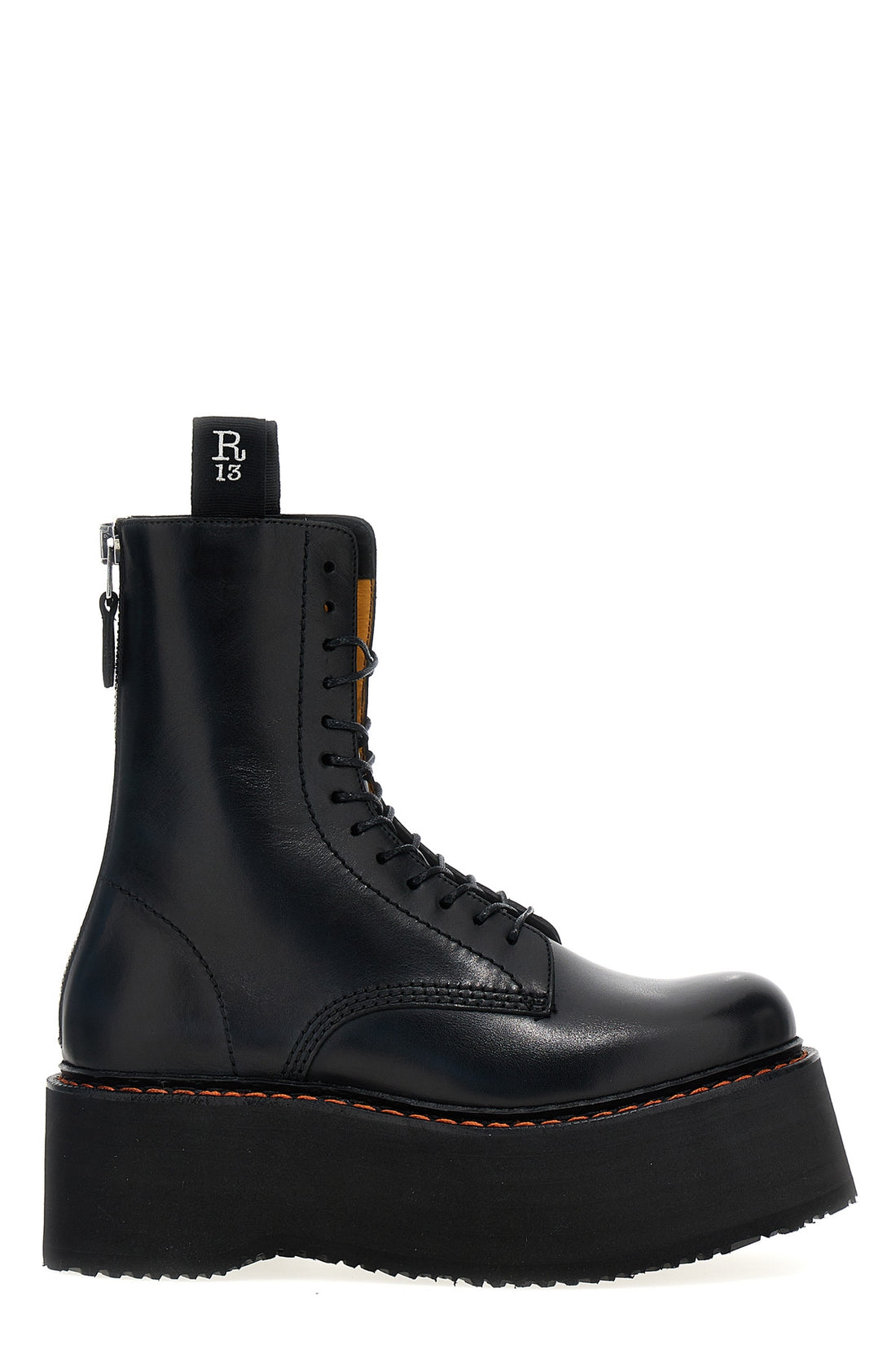 R13 35 r13 x-stack leather boots