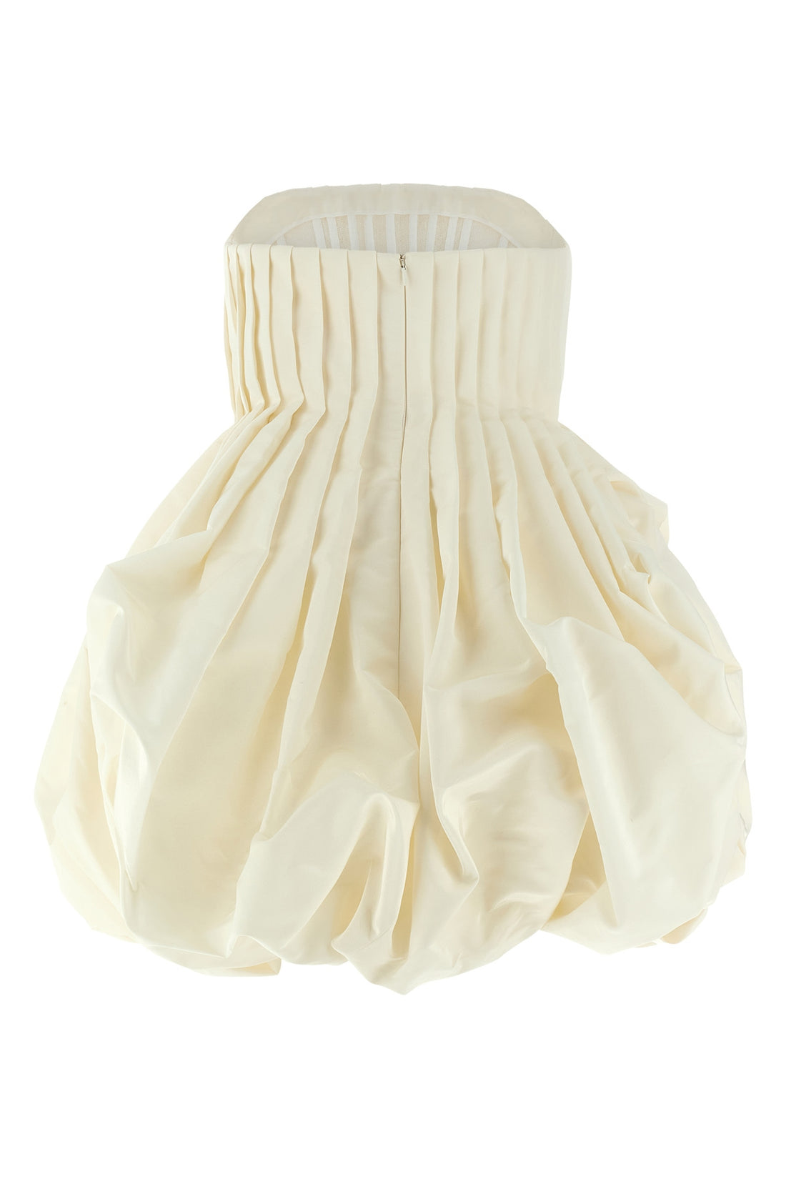 CAROLINA HERRERA 4 off-the-shoulder minidress in medium-weight silk faille
