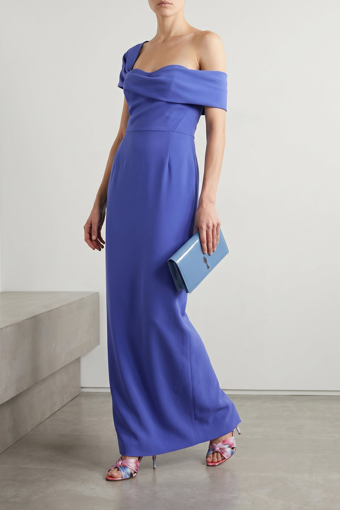CAROLINA HERRERA 2 maxi dress in cady