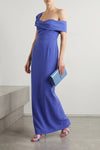 maxi dress in cady