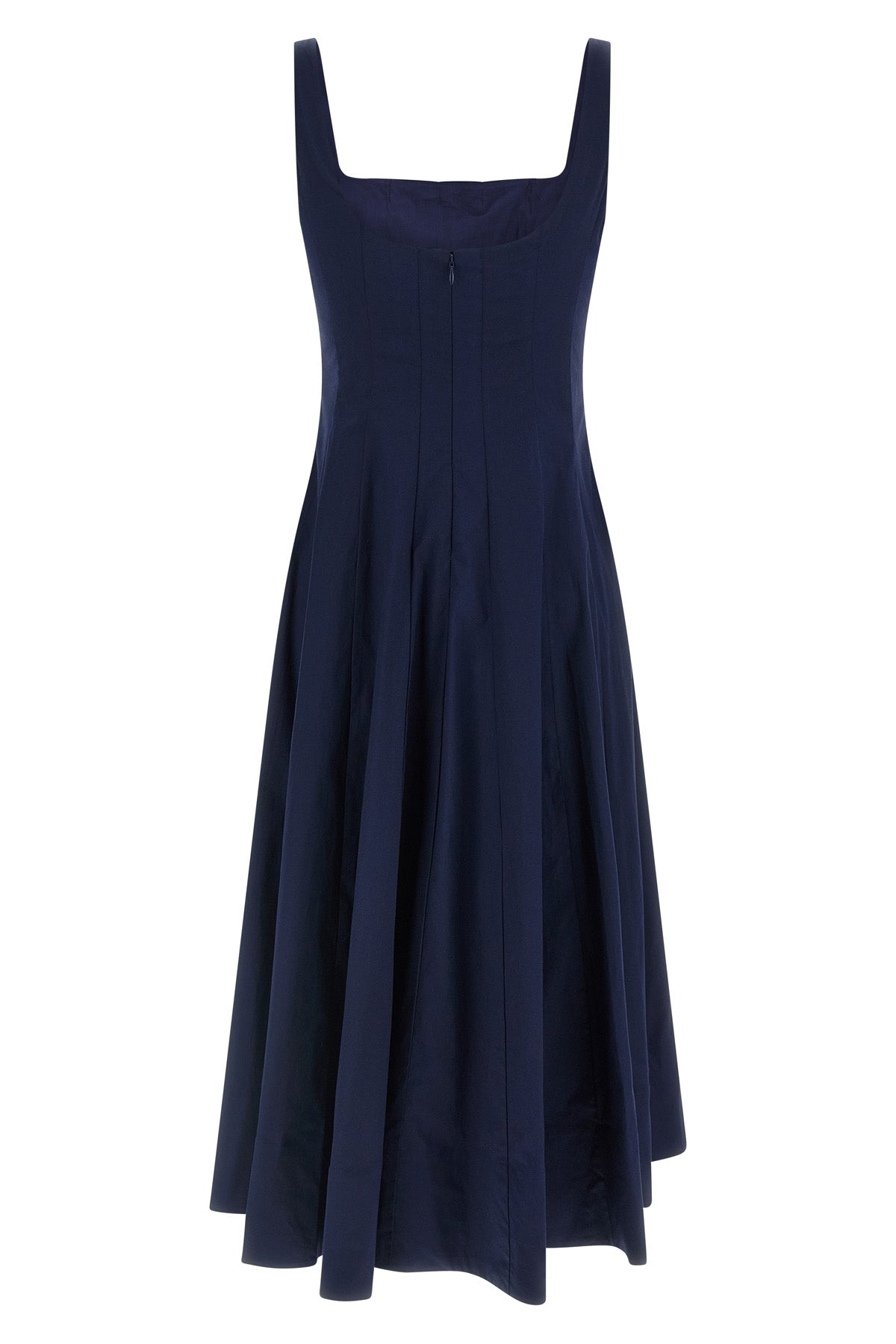 wells midi dress in light cotton poplin