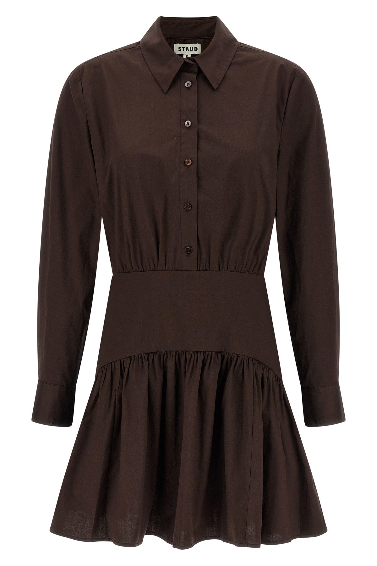 mini rocco dress in cotton poplin