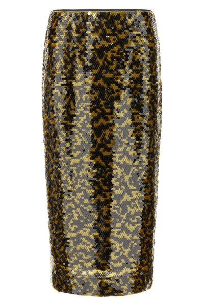 sequin ciara midi skirt