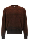 brushed patina wool and alpaca sweater made