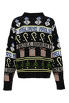 buone feste cotton blend sweater