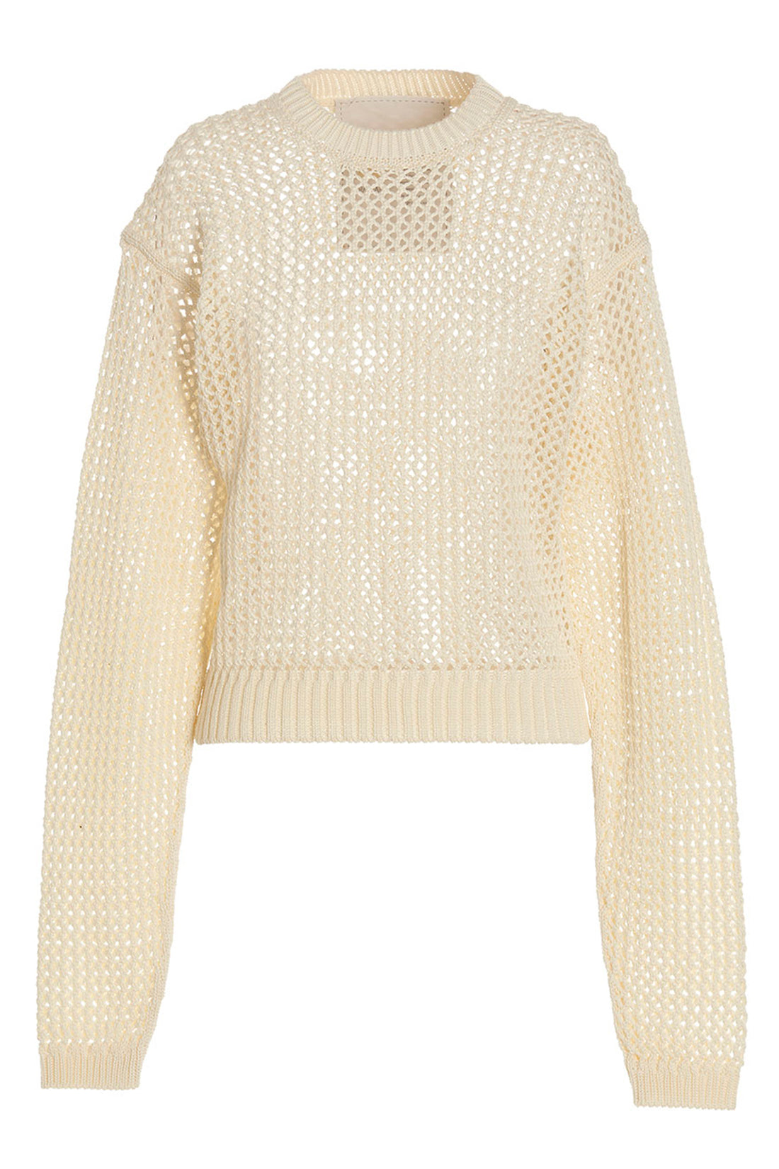 RAMAEL M bio cable seethrough cotton