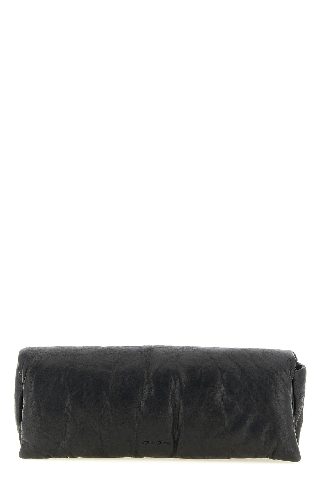 RICK OWENS OS the rick owens baguette clutch defines avant-garde minimalism through an elong