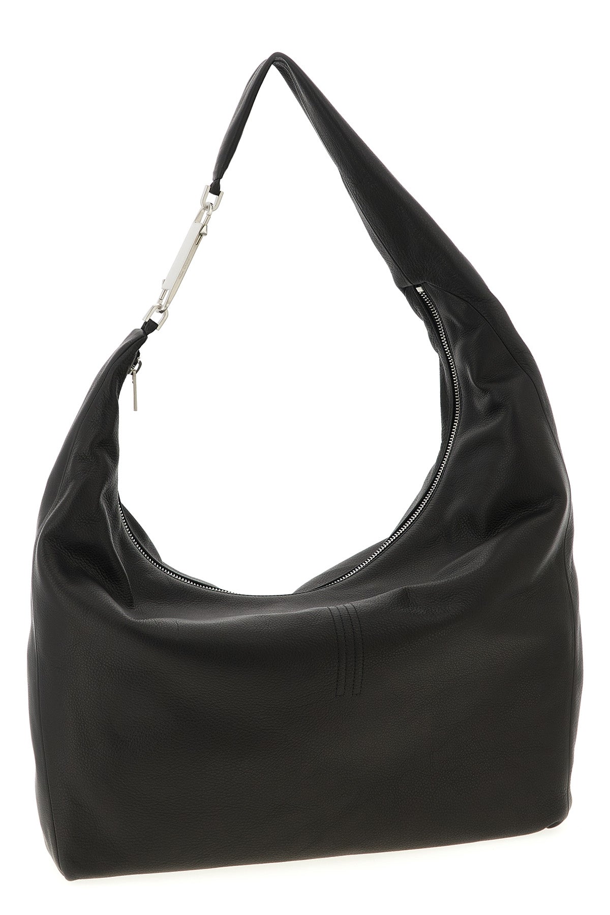 gemini shoulder bag in hammered leather