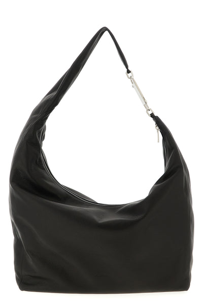 gemini shoulder bag in hammered leather