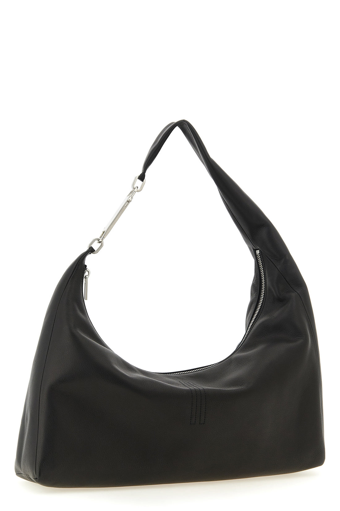 RICK OWENS OS the rick owens cropped gemini shoulder bag defines a sculptural approach to ac