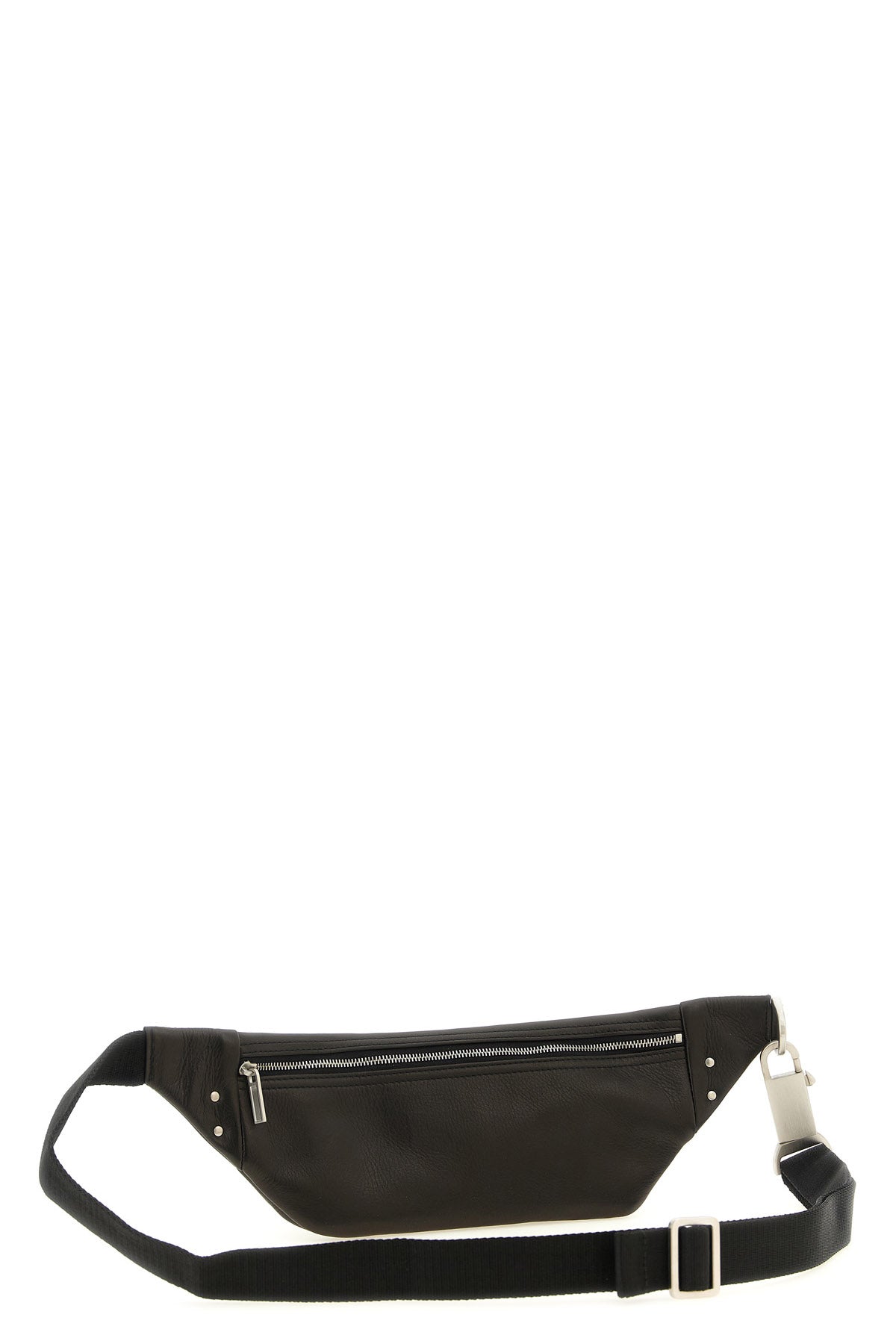 rick owens geo bumbag waist bag redefines utilitarian aesthetics through rigor