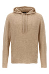 cashmere blend hooded sweater