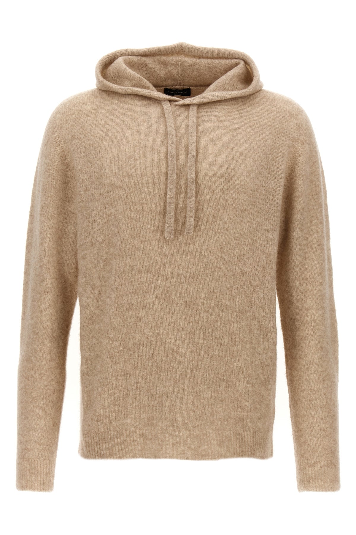 cashmere blend hooded sweater