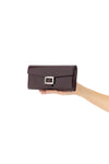 belle vivier patent leather wallet on chain