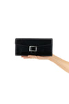 belle vivier patent leather wallet on chain
