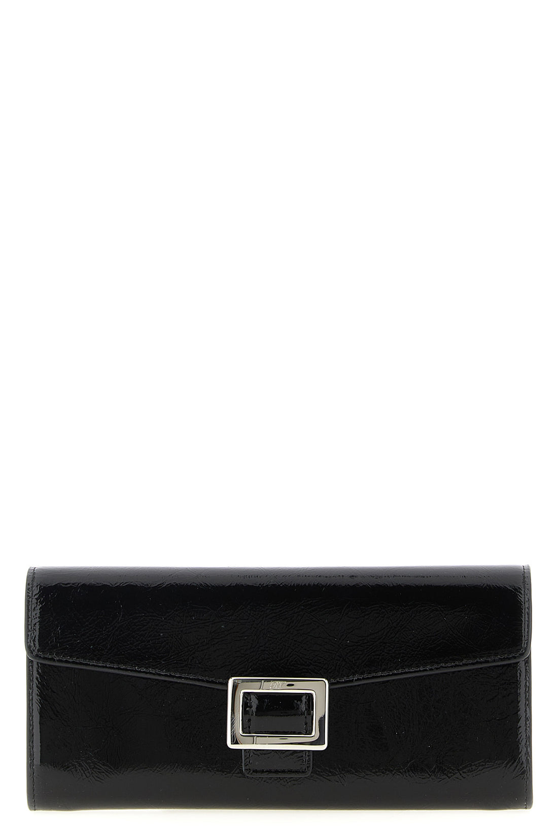 ROGER VIVIER OS belle vivier patent leather wallet on chain
