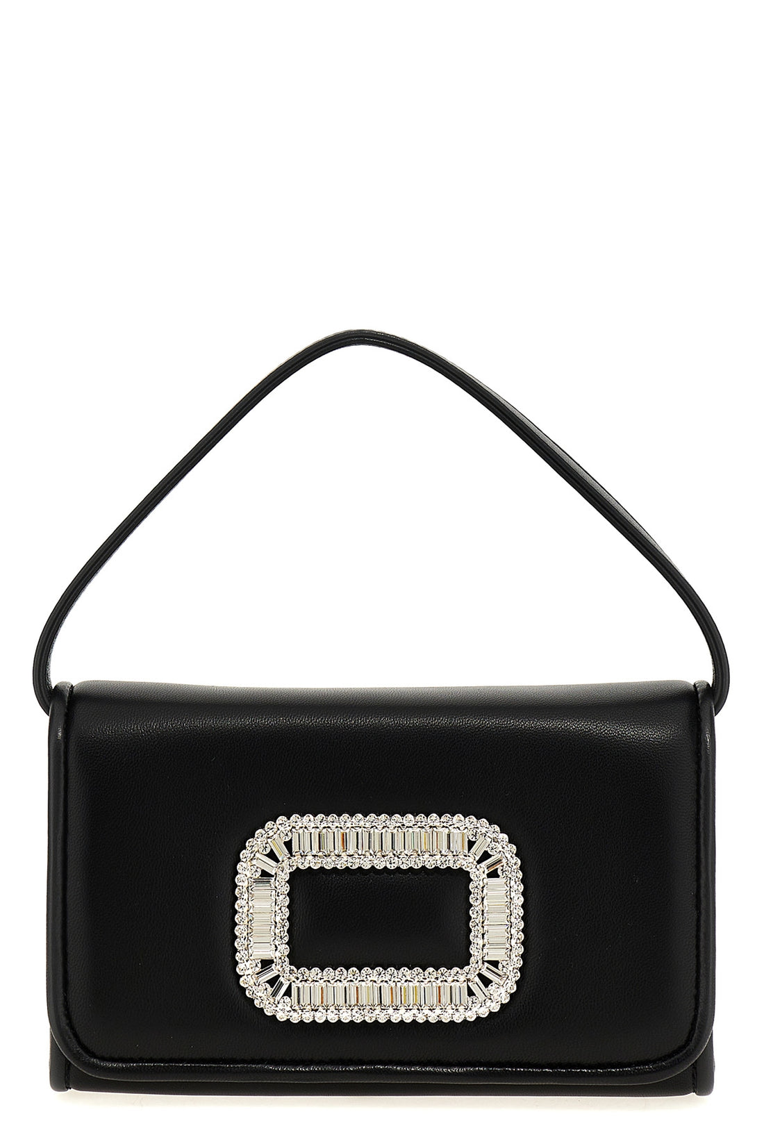 ROGER VIVIER OS pilgrim micro leather handbag