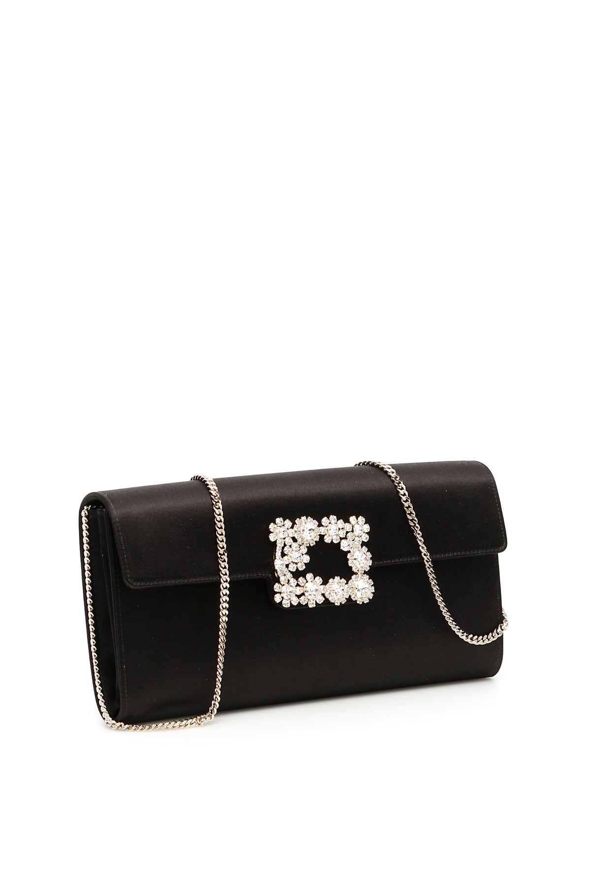 flower buckle envelope clutch