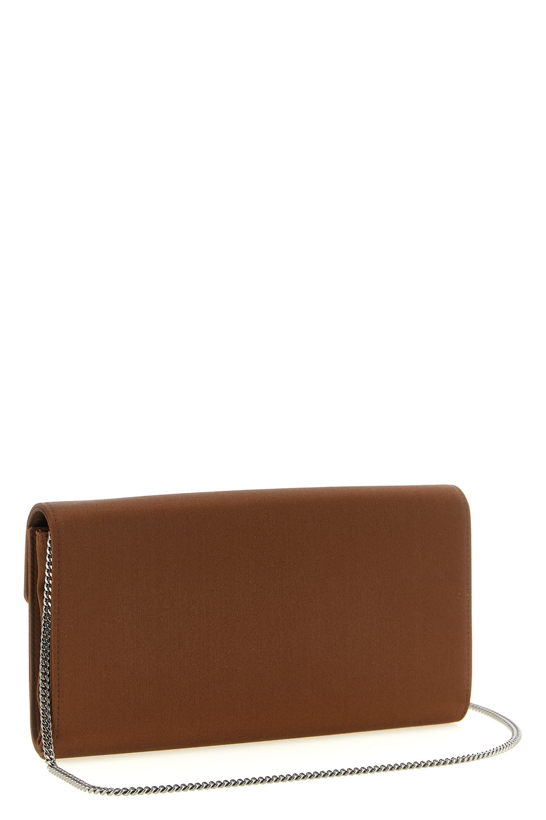 ROGER VIVIER OS envelope flap dragonfly flow satin clutch