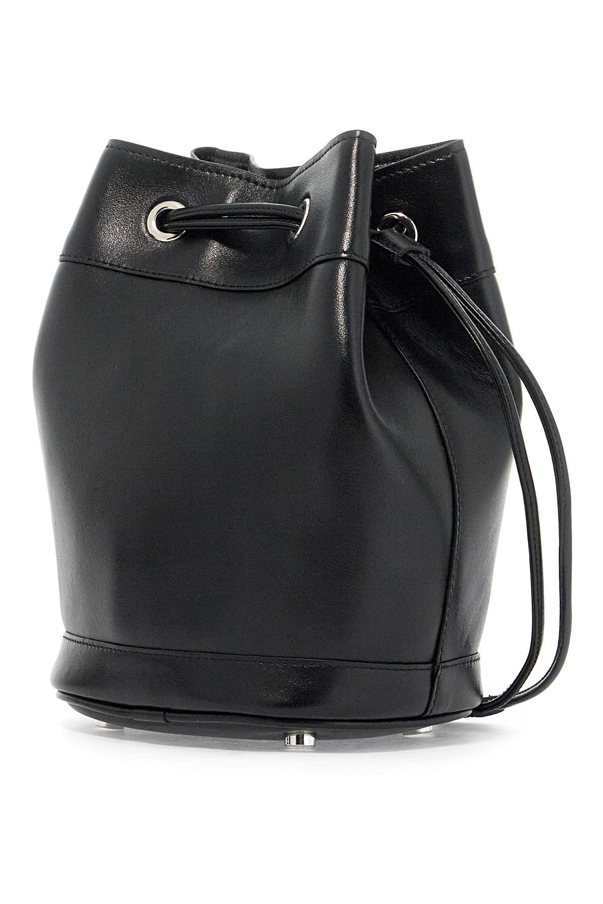 mini leather trã¨s vivier bucket bag