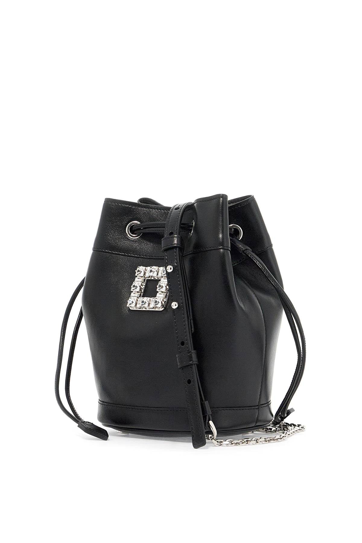 mini leather trã¨s vivier bucket bag