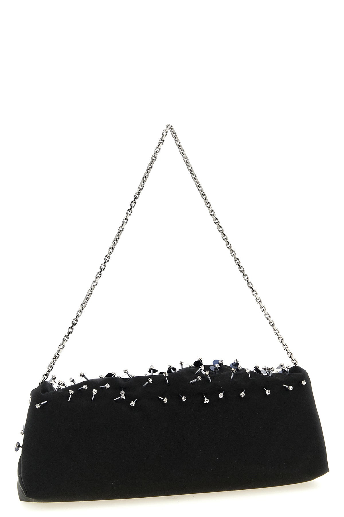 satin clutch bag